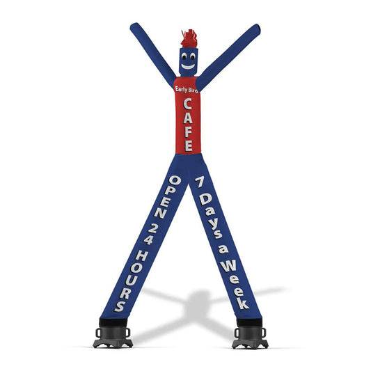 CUSTOM TWO LEGGED AIR DANCERS® INFLATABLE TUBE MAN