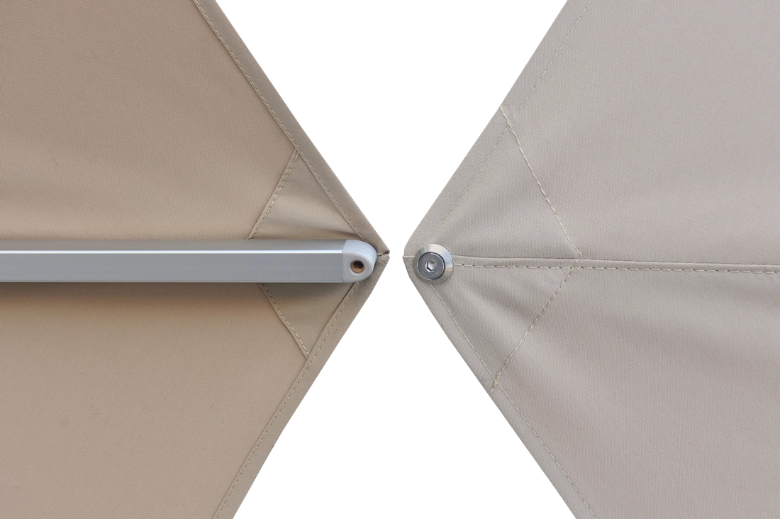 Custom Printed Commercial Restaurant Patio Umbrella - Deluxe Canopy