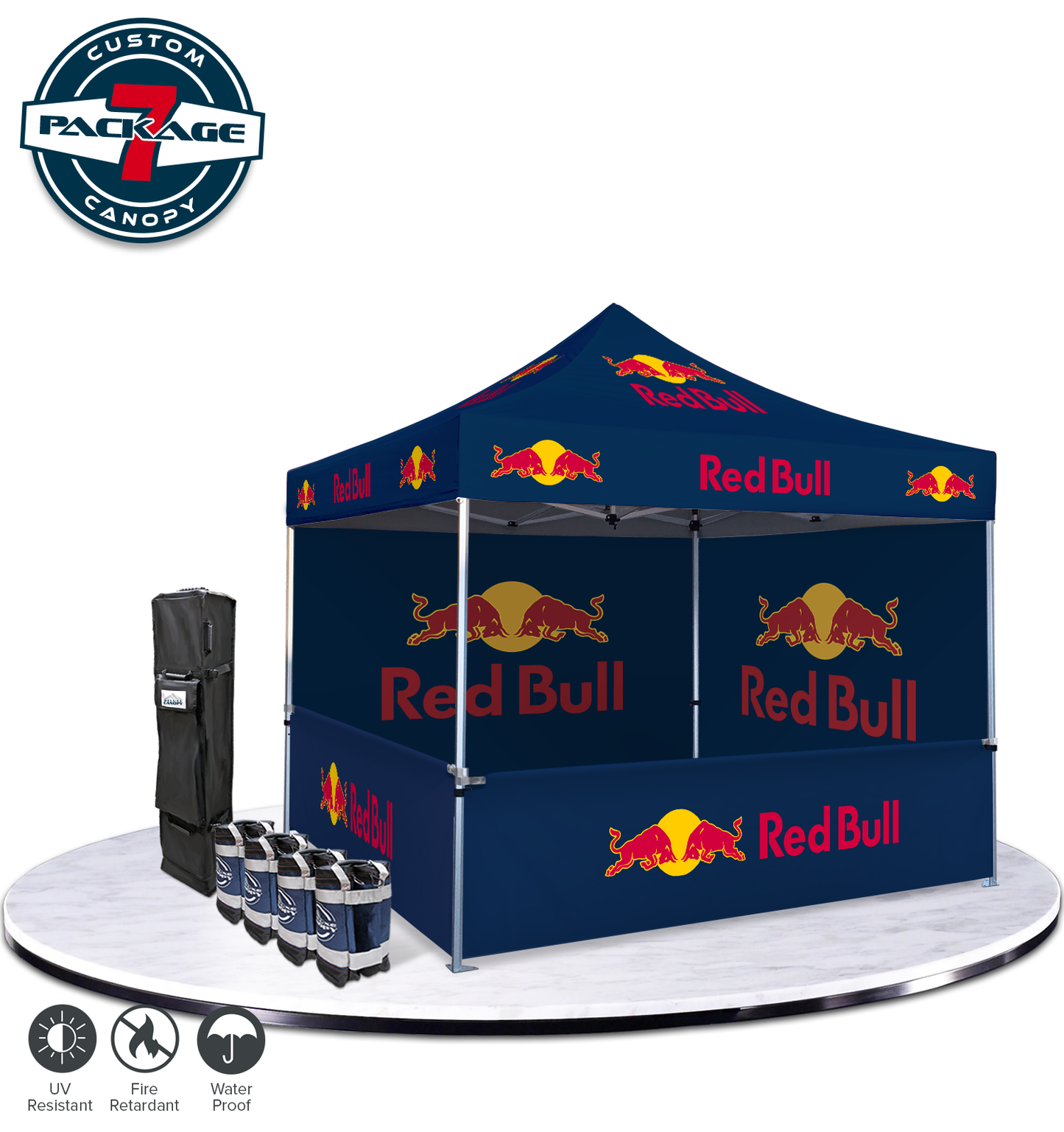 Branded Canopy Tents | Personalized Event Tents - Deluxe Canopy