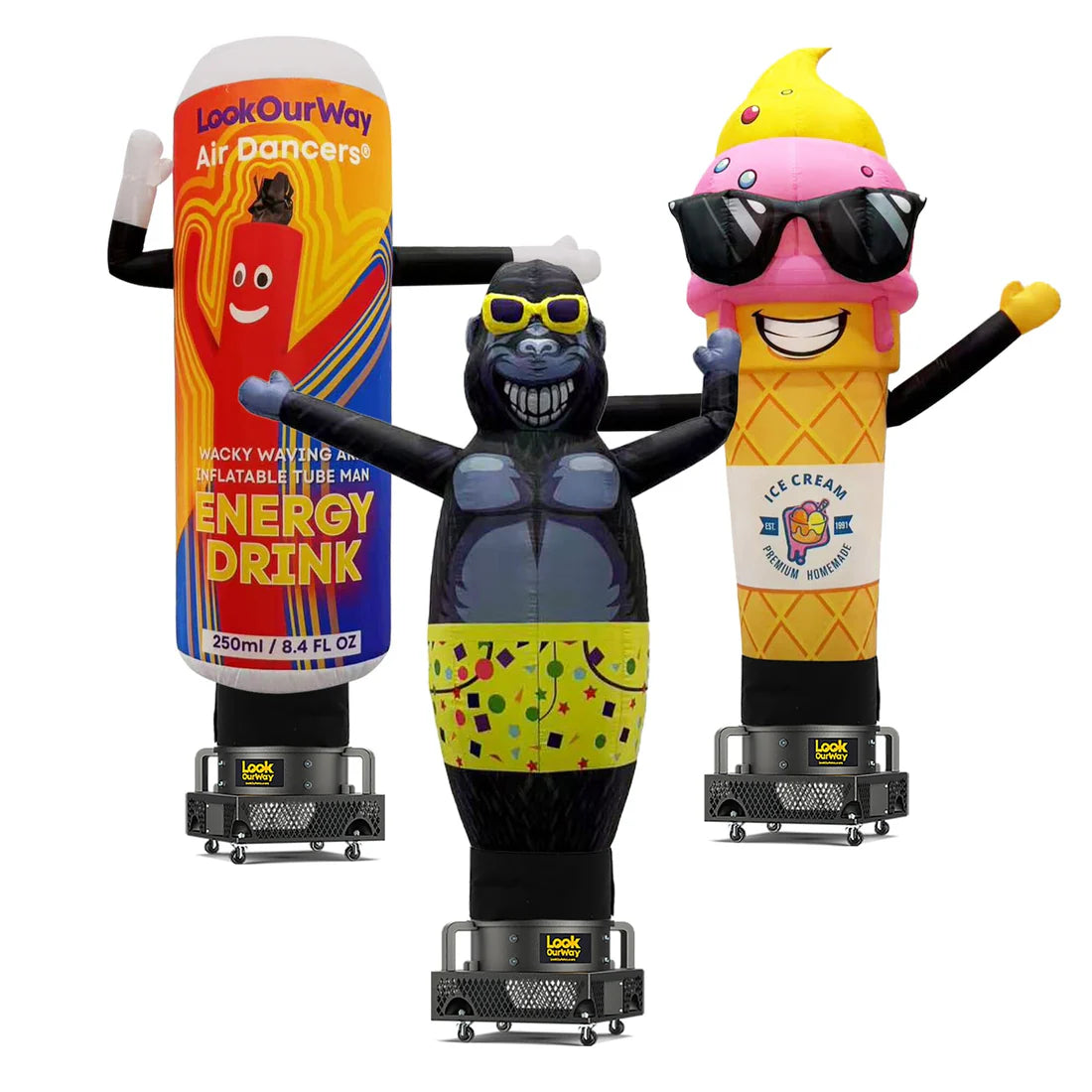 Deluxe Air Wavers® Custom Inflatable Tube Man