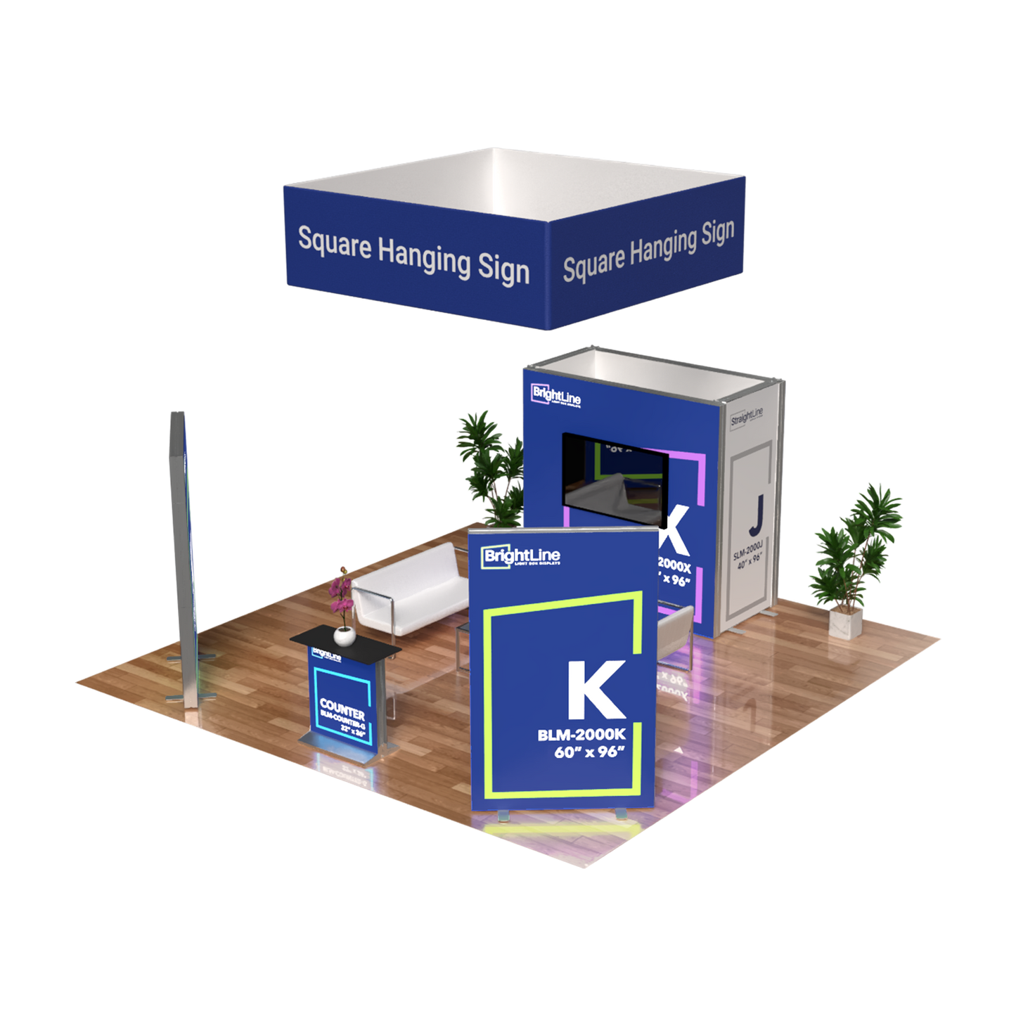 BrightLine 20×20 Island Display Kit 6