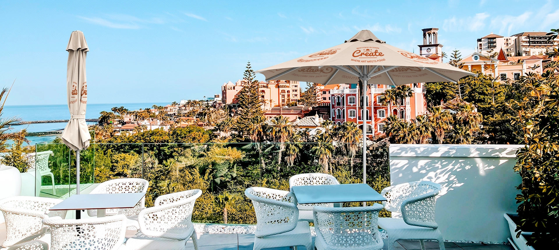 CUSTOM PATIO UMBRELLA