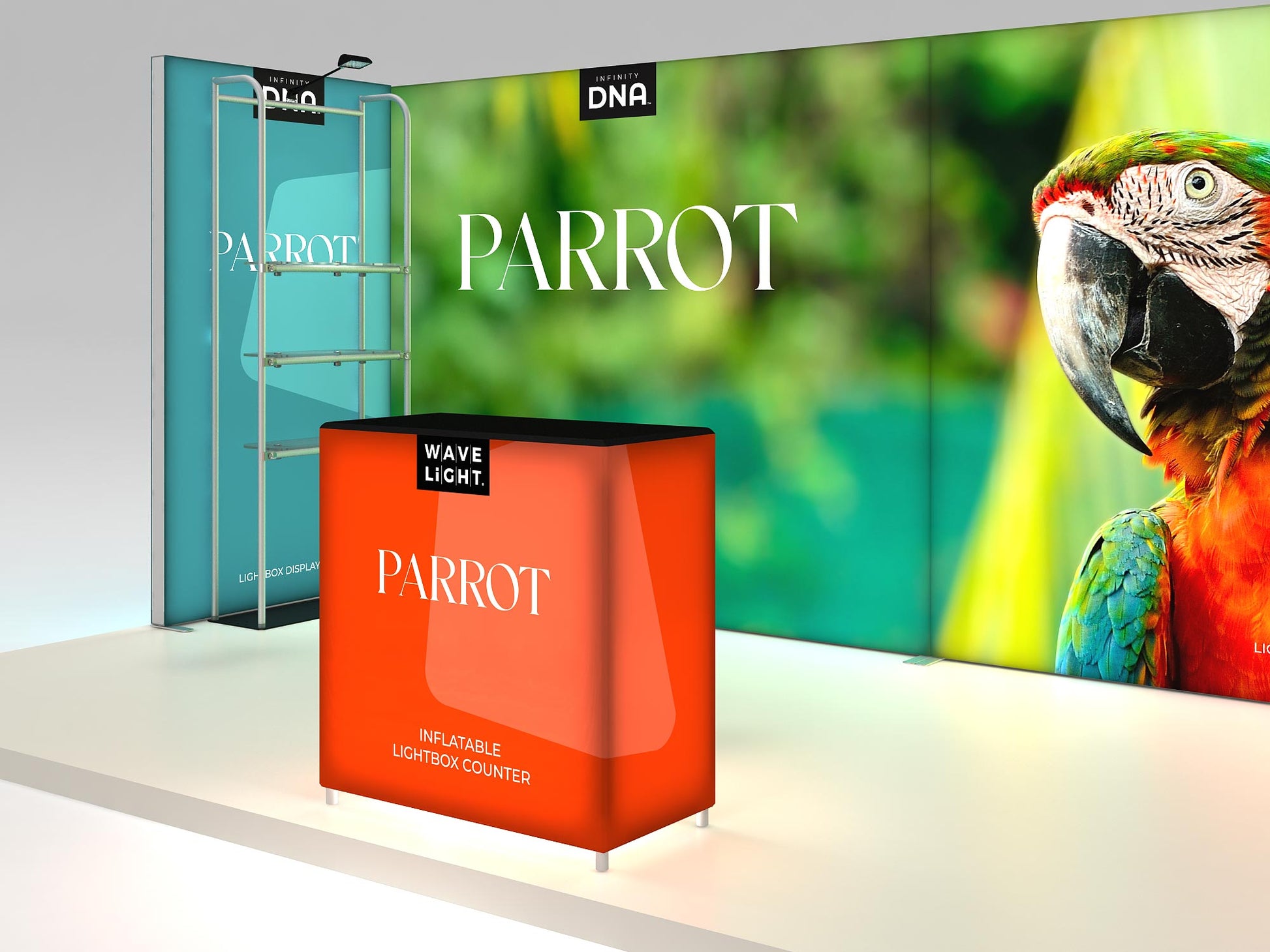Parrot - 10x20 Inline Display
