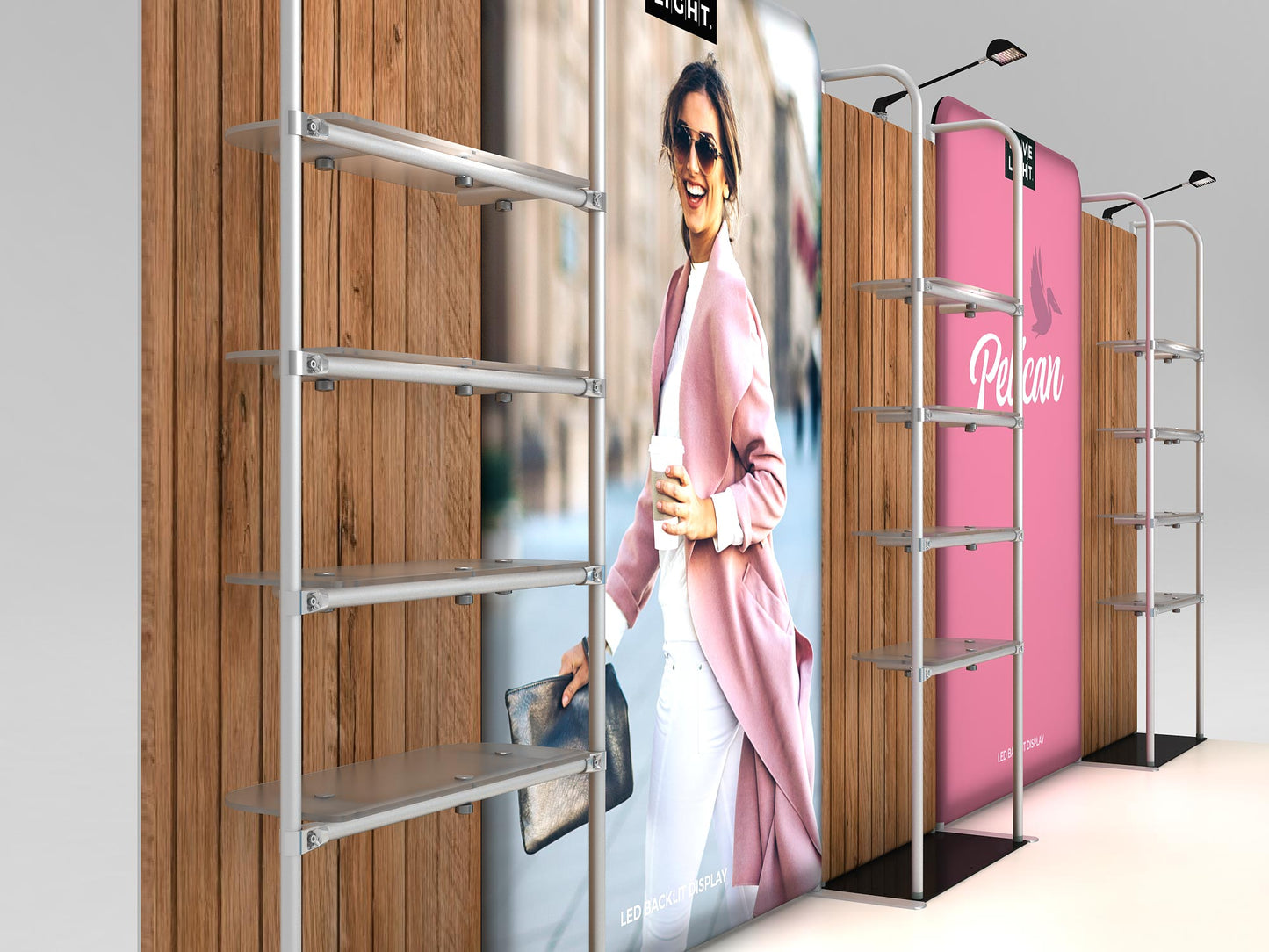 Pelican - 10x20 Inline Display