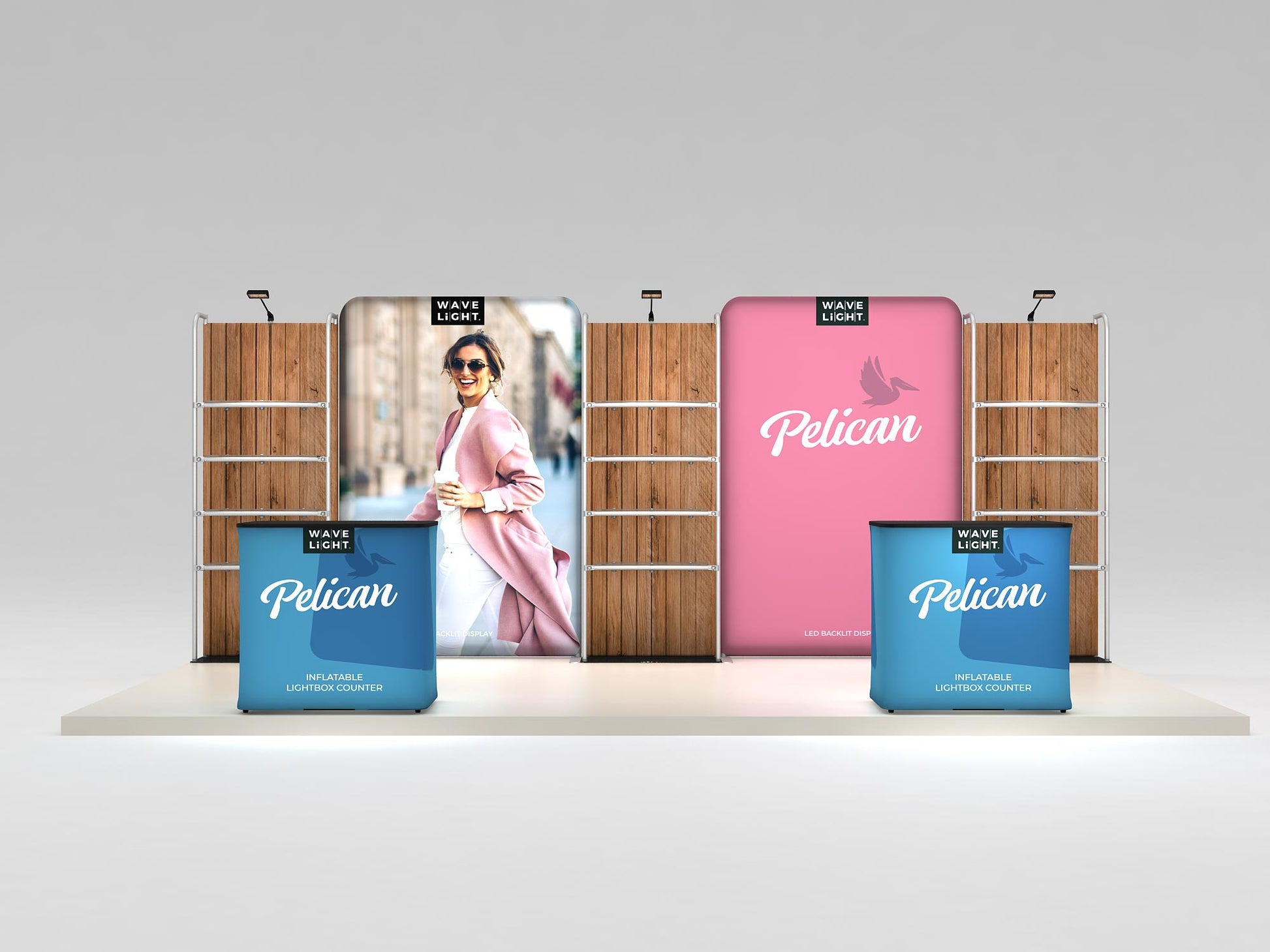 Pelican - 10x20 Inline Display