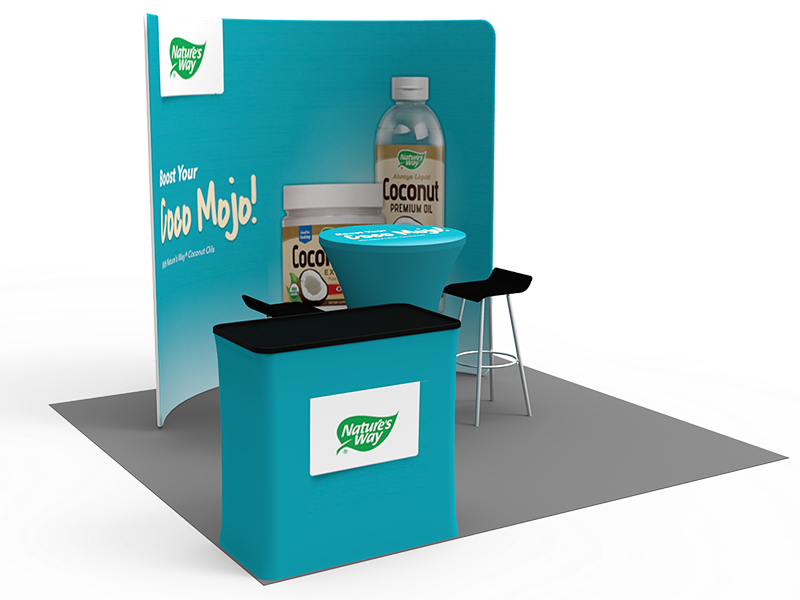 10X10 TRADE SHOW BOOTH DC-07