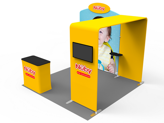 10x10ft Exhibition Booth Display DC-10 | Deluxe Canopy