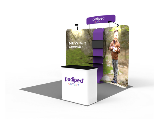 10x10ft Exhibition Booth Display DC-06 | Deluxe Canopy