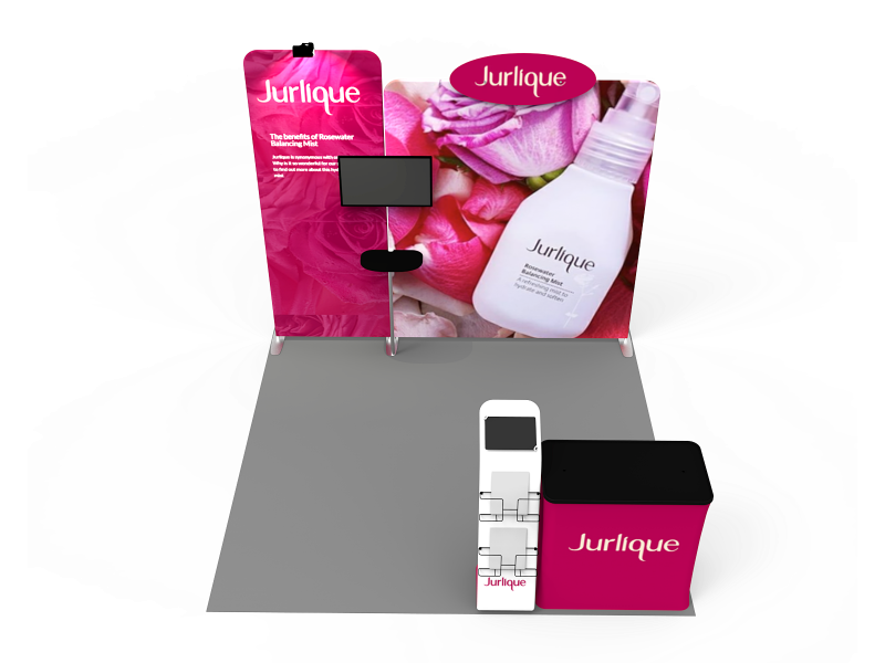 10x10ft Exhibition Booth Display DC-04 | Deluxe Canopy
