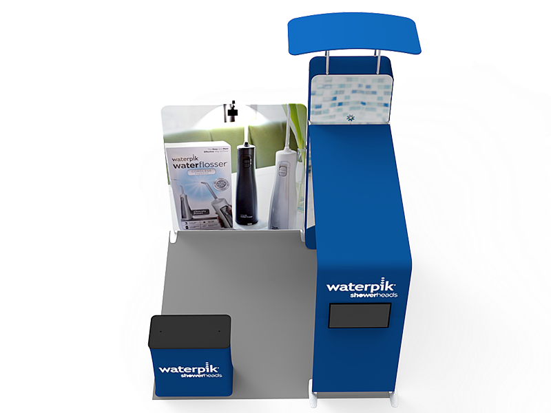 10x10ft Exhibition Booth Display DC-11 | Deluxe Canopy