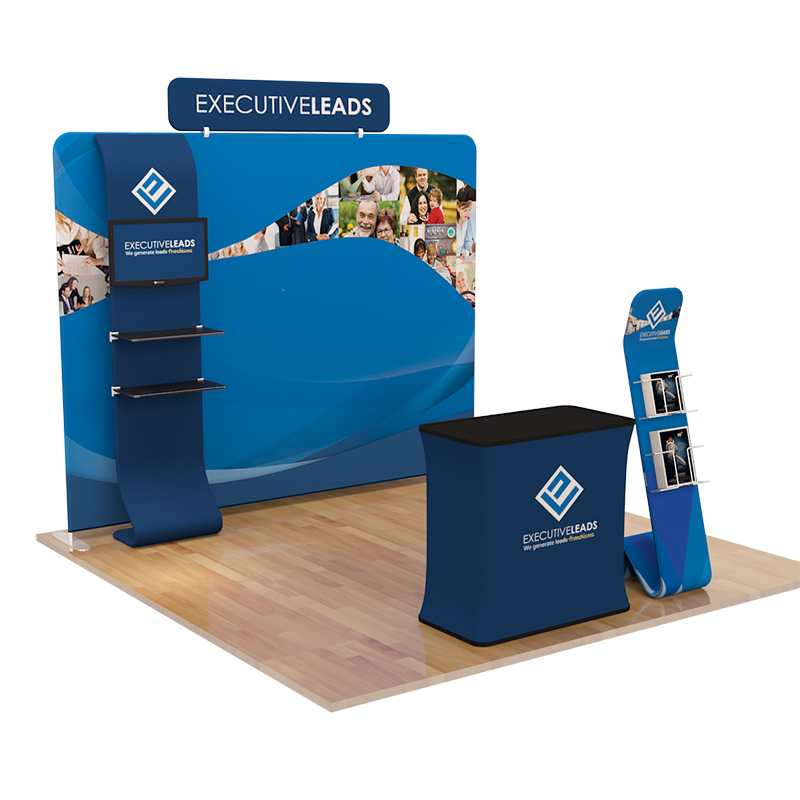 10x10ft Exhibition Booth Display DC-30 | Deluxe Canopy