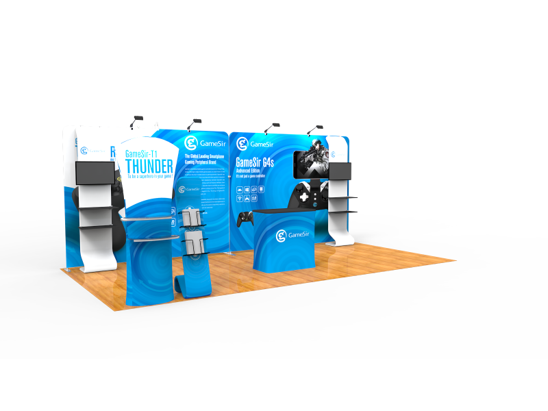 10X20 TRADE SHOW BOOTH DC-14