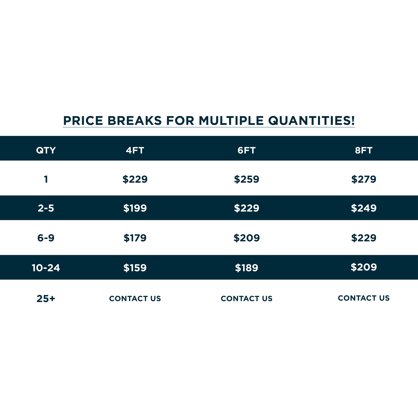 FITTED TABLE COVER (ZIPPERED BACK)