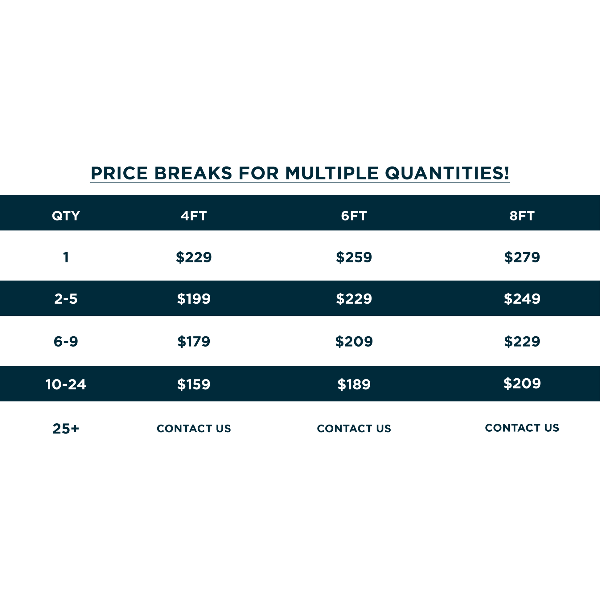 FITTED TABLE COVER (ZIPPERED BACK)