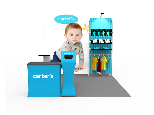 10x10ft Exhibition Booth Display DC-14 | Deluxe Canopy