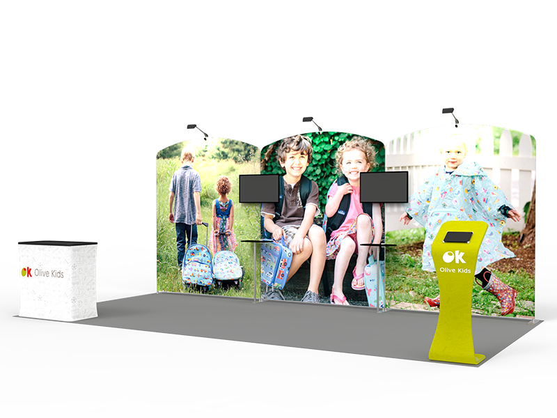 10X20 TRADE SHOW BOOTH DC-01