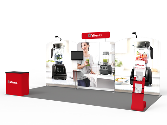 10x20FT Exhibition Booth Display DC-03 | Deluxe Canopy