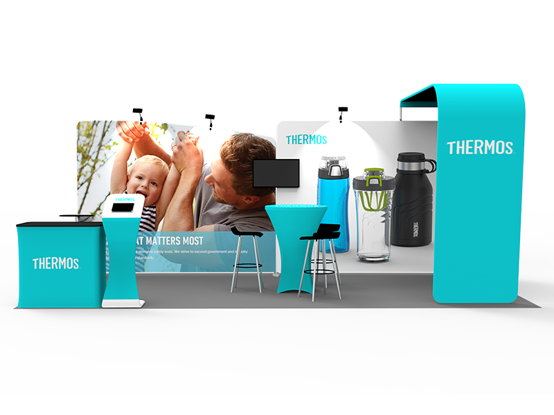 10X20 TRADE SHOW BOOTH DC-07