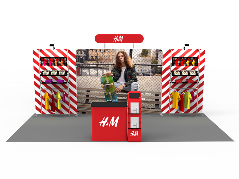 10X20 TRADE SHOW BOOTH DC-09