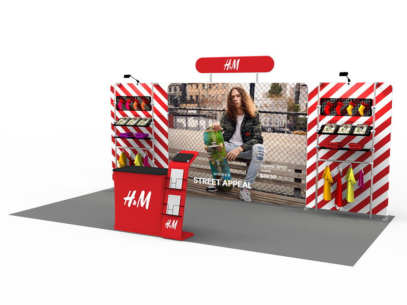 10X20 TRADE SHOW BOOTH DC-09