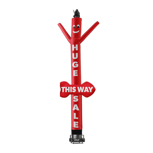 HUGE SALE AIR DANCERS® INFLATABLE TUBE MAN WITH ARROW SHAPE