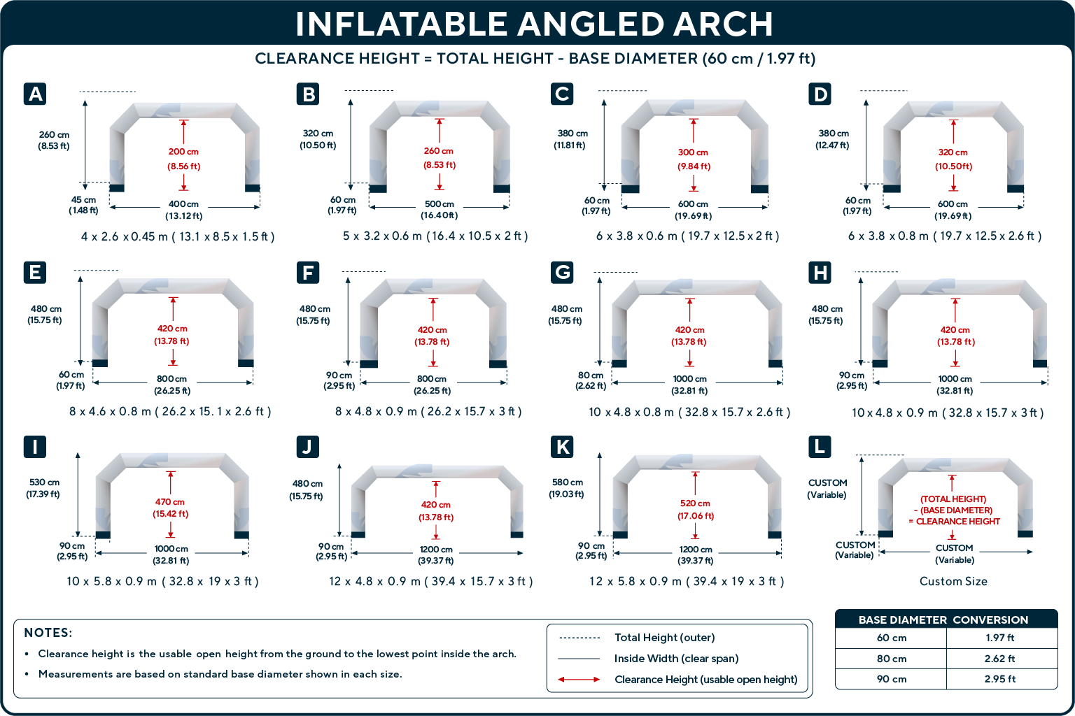 ANGLED ARCH