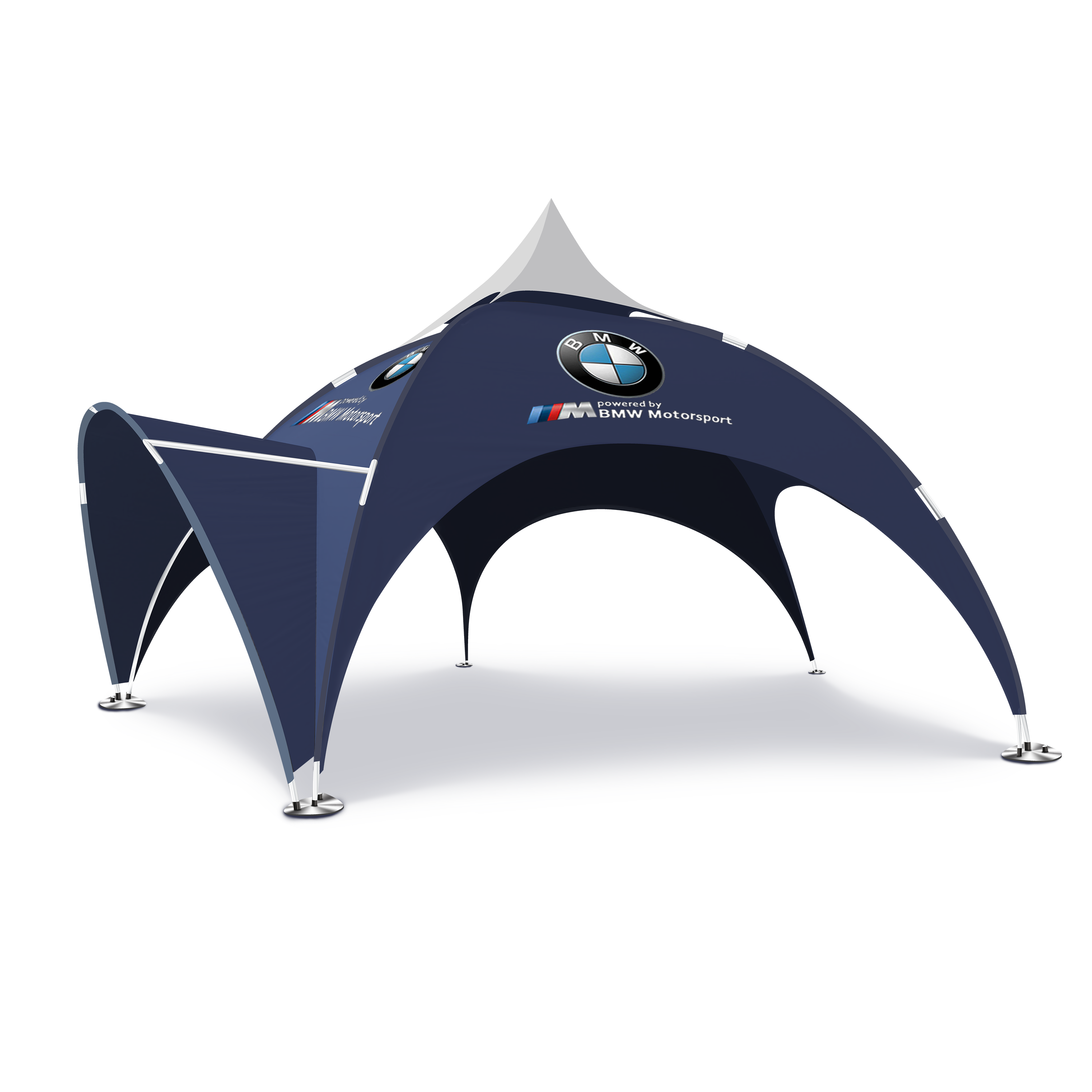 Custom Printed Arch Dome Tent with Graphics – Deluxe Canopy