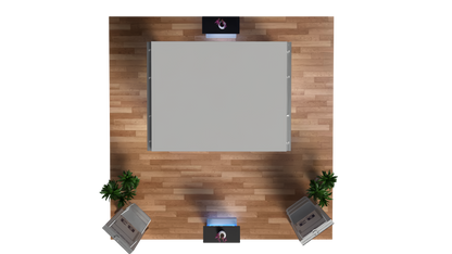 BrightLine 20×20 Island Display Kit 3