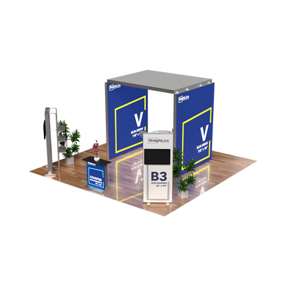 BrightLine 20×20 Island Display Kit 3