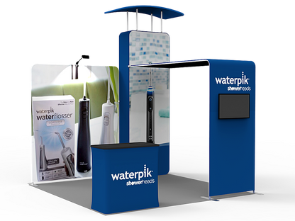 10x10ft Exhibition Booth Display DC-11 | Deluxe Canopy