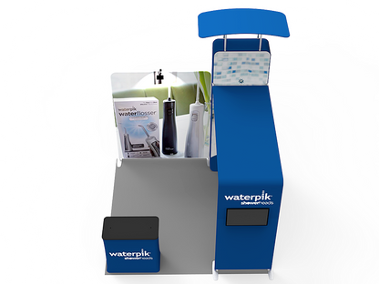 10x10ft Exhibition Booth Display DC-11 | Deluxe Canopy