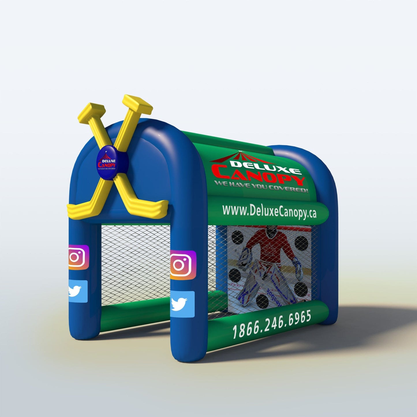 Inflatable Batting and Hitting Cages | Sports Cages - Deluxe Canopy