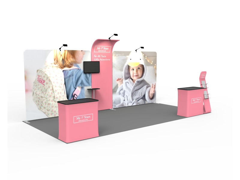 10X20 TRADE SHOW BOOTH DC-18