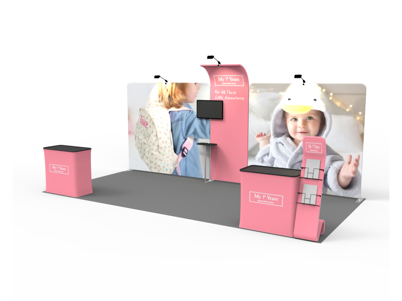 10X20 TRADE SHOW BOOTH DC-18