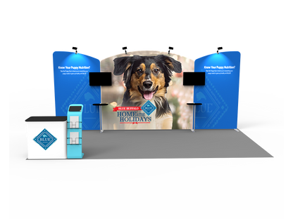 10x20FT Exhibition Booth Display DC-17 | Deluxe Canopy