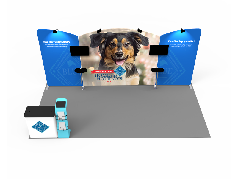 10X20 TRADE SHOW BOOTH DC-17