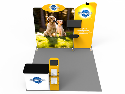10x10ft Exhibition Booth Display DC-43 | Deluxe Canopy