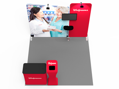 10x10ft Exhibition Booth Display DC-47 | Deluxe Canopy