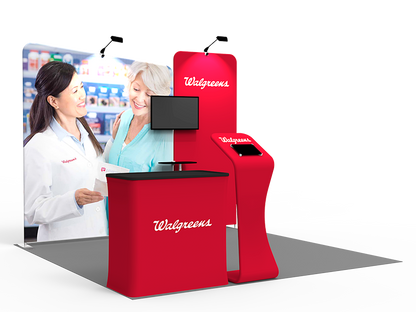 10x10ft Exhibition Booth Display DC-47 | Deluxe Canopy