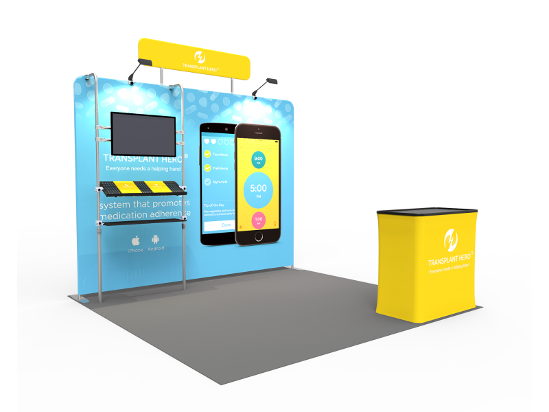 10X10 TRADE SHOW BOOTH DC-12