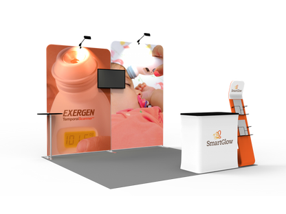 10x10ft Exhibition Booth Display DC-29 | Deluxe Canopy
